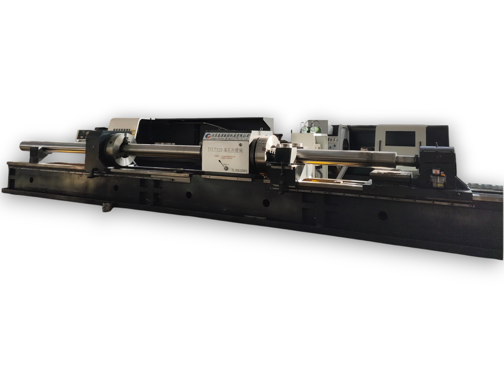 Deep hole boring machine