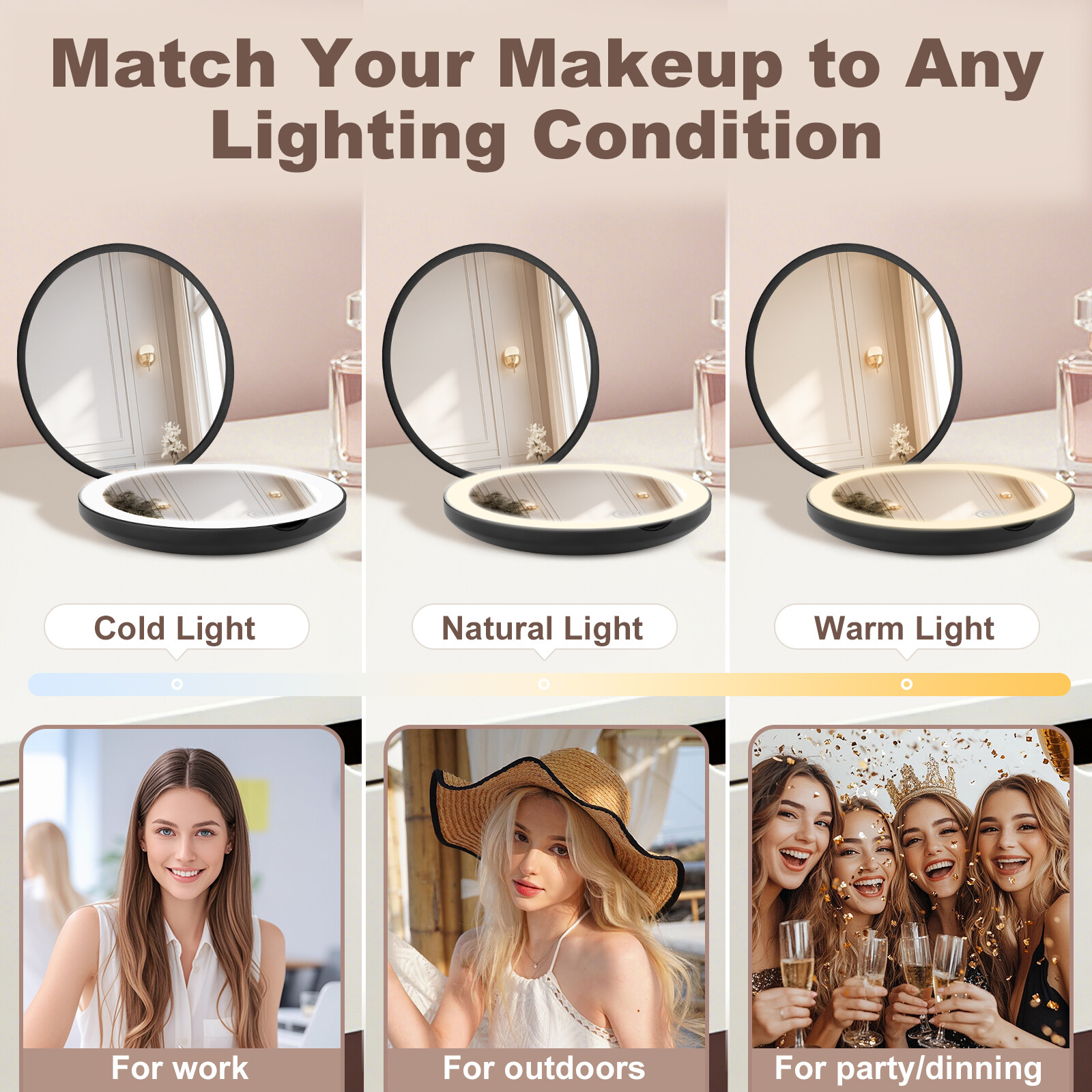Match Your Makeup to Any Lighting Condition