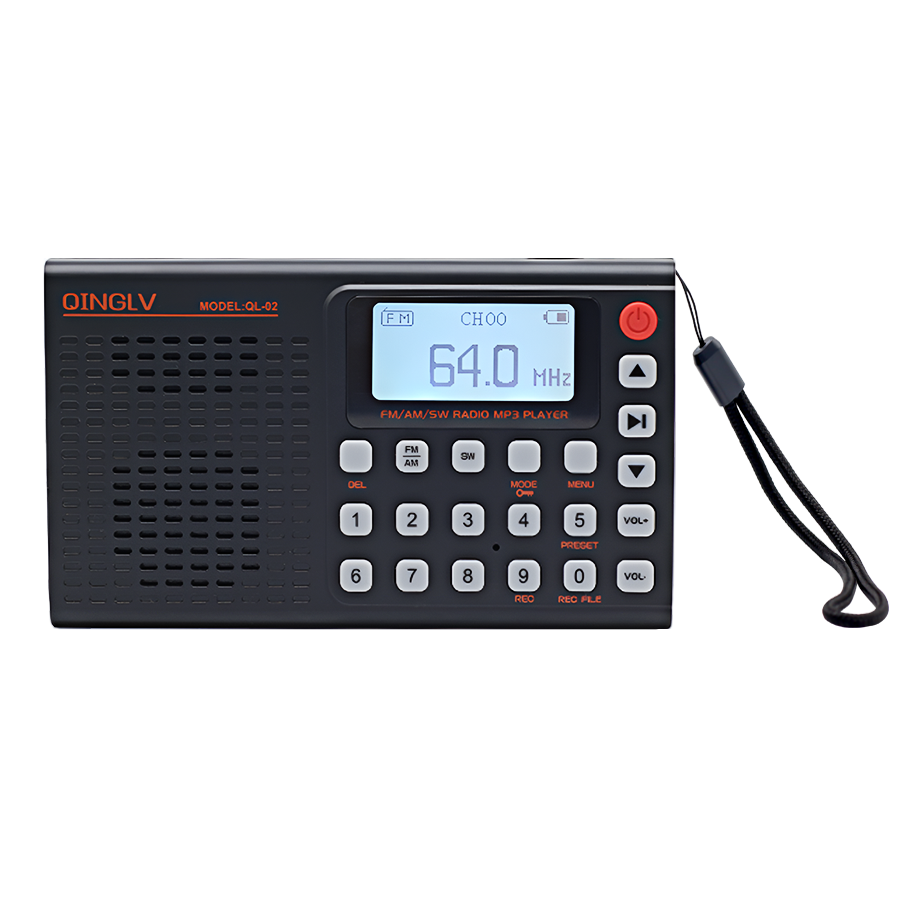 Digital FM/AM/SW Radio MP3 Player