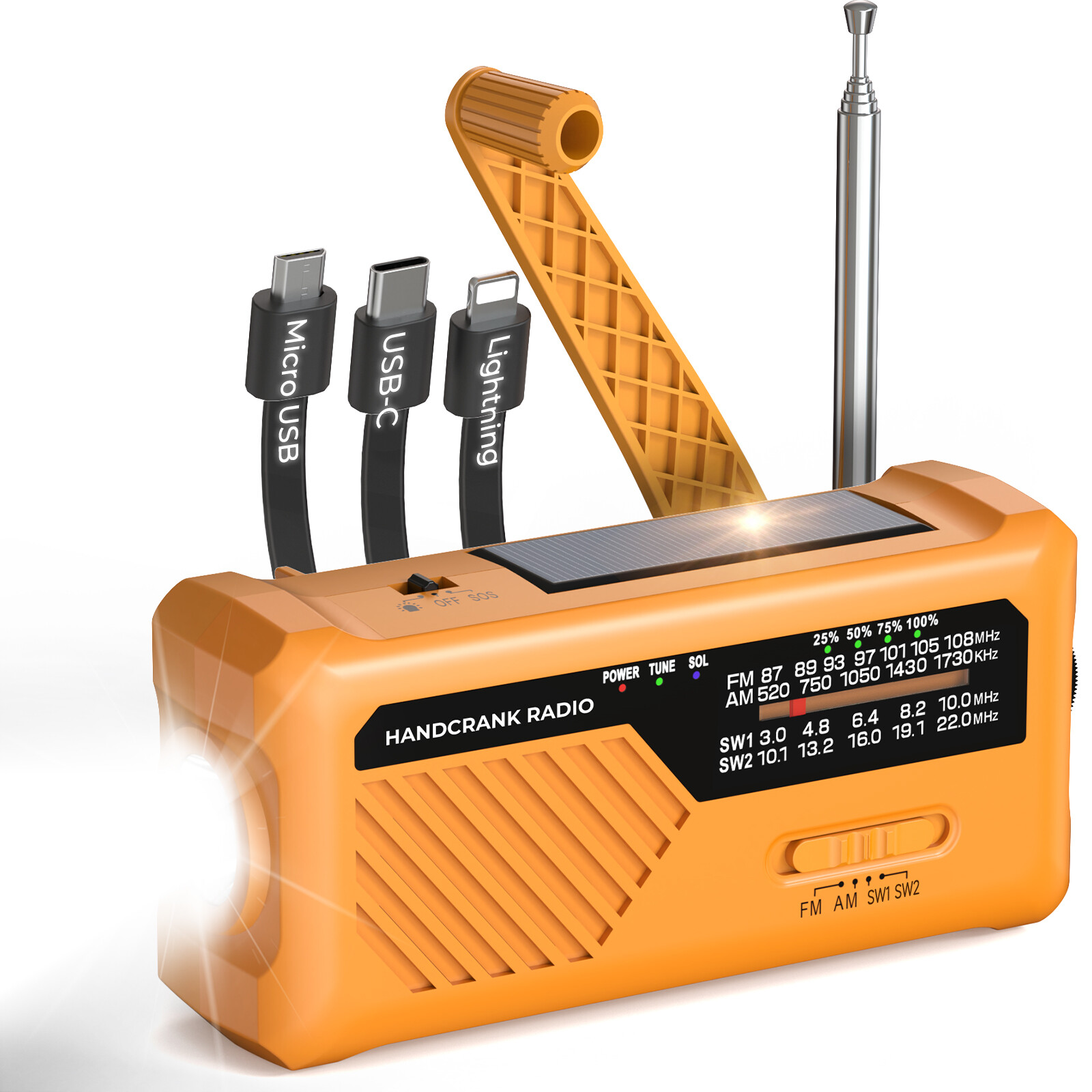 Handcrank Emergency Radio