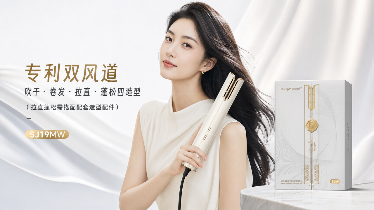 吹发、直发、卷发三合一