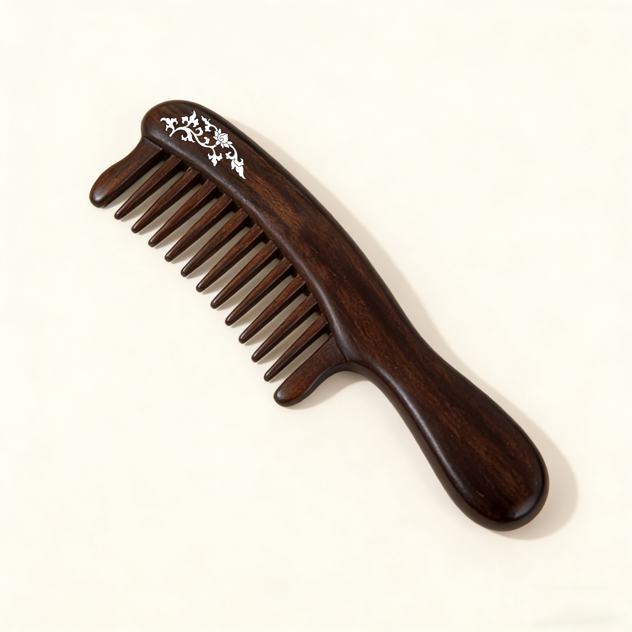 Purple Sandalwood Wide-Tooth Comb · Collector's Edition