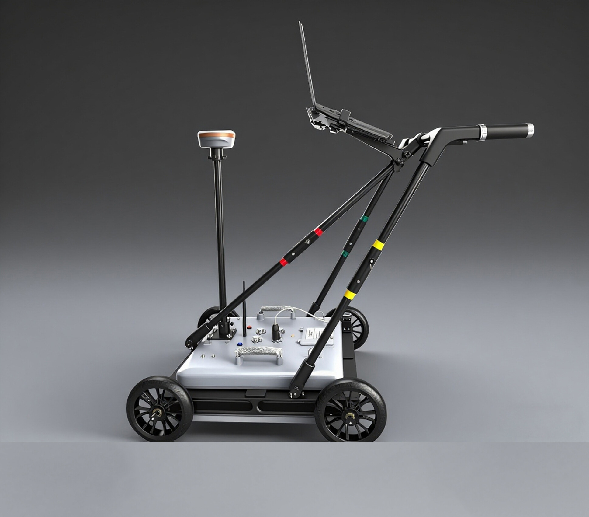 Multi-frequency 3D Ground Penetrating Radar