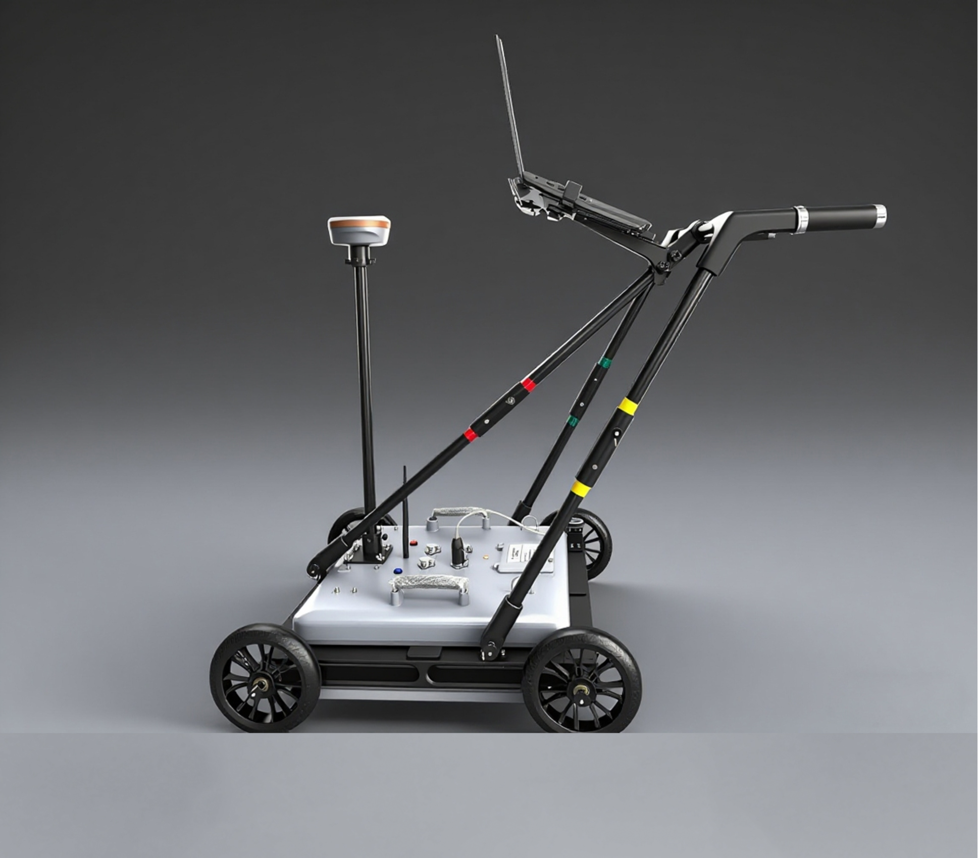 Multi-Frequency 3D Ground-Penetrating Radar SL-MGPR