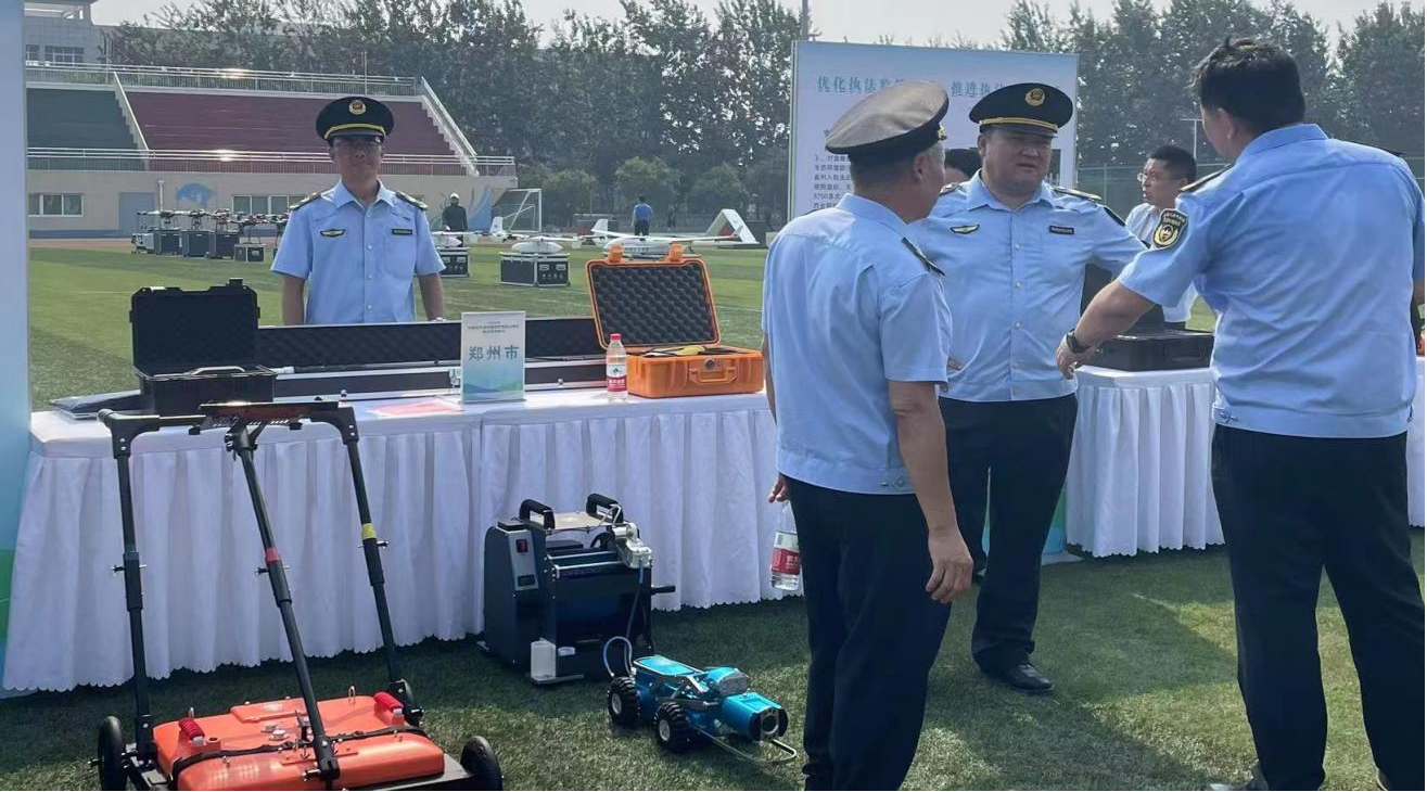 On-Site Demonstration of SL-GPR Ground Penetrating Radar and Pipeline Robot