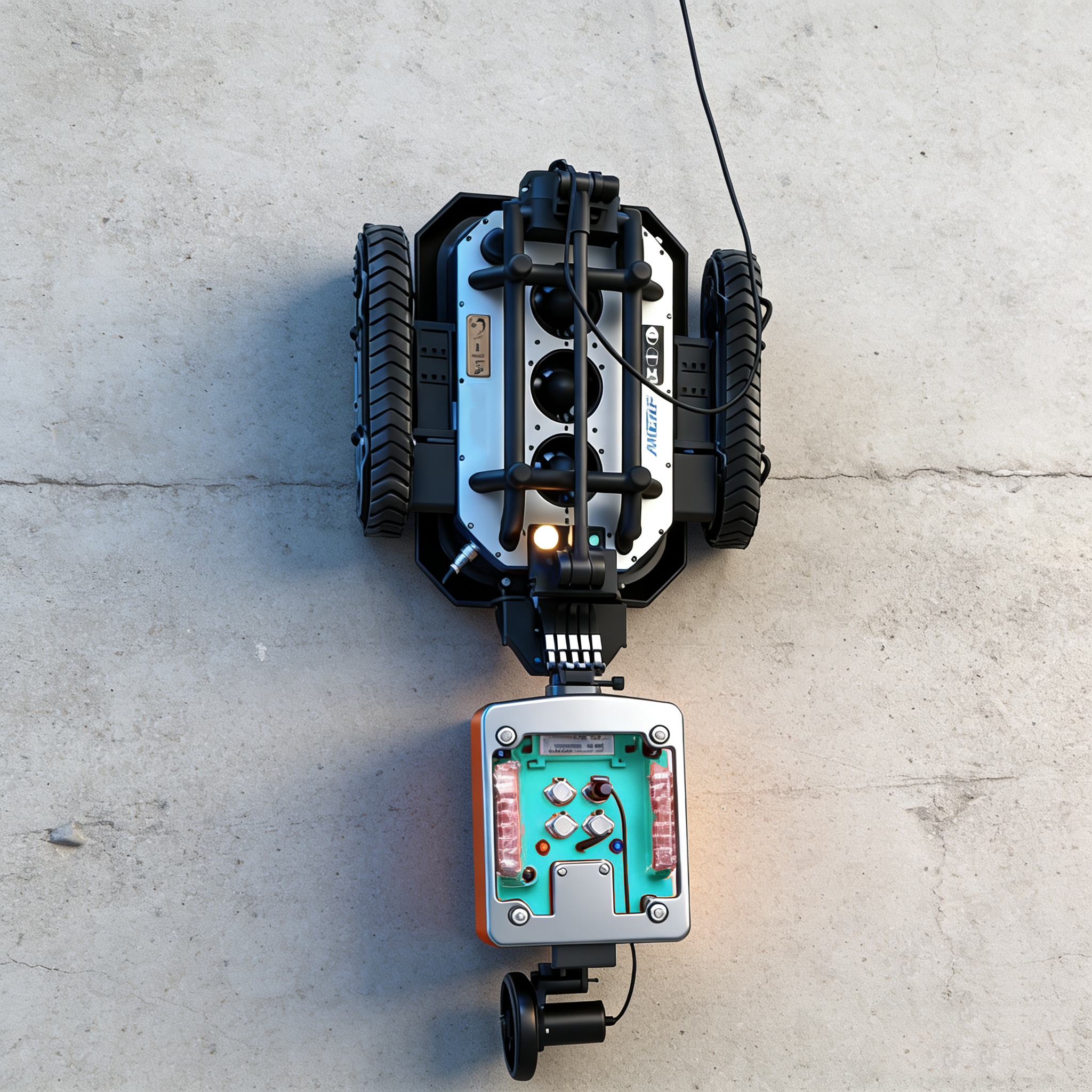 Wall-Climbing Ground-Penetrating Radar