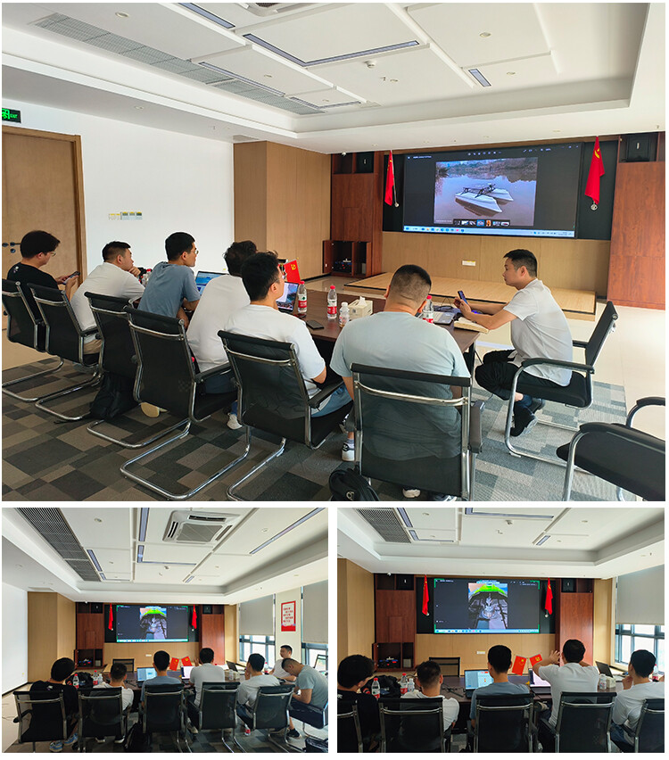 In-depth technical exchange and discussion between enterprise and university teams