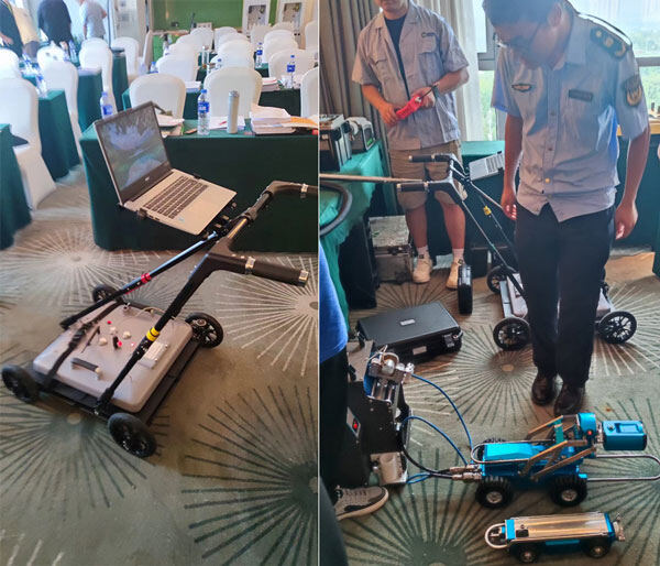 On-site equipment operation training