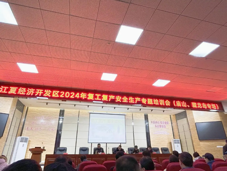 Strengthen Safety Awareness, Build a Solid Production Defense Line | Shilong Technology Participates in the 2024 Resumption of Work and Production Safety Training Seminar at Jiangxia Economic Development Zone