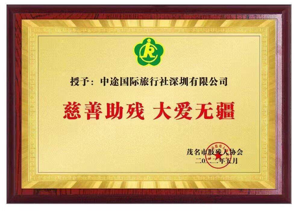 慈善助残 大爱无疆