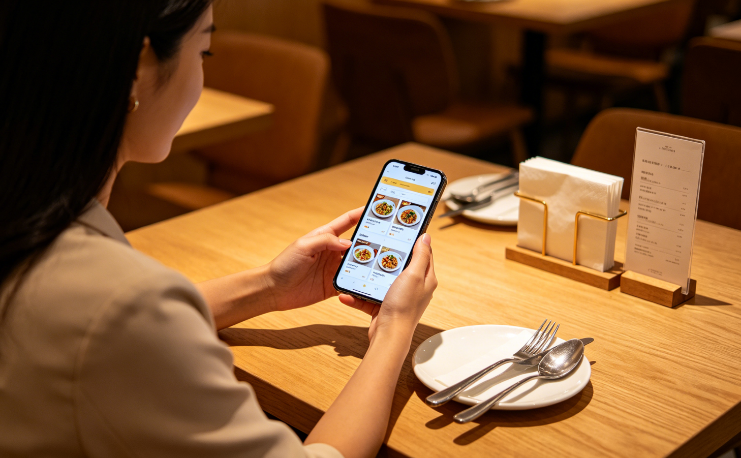 Order with your smartphone