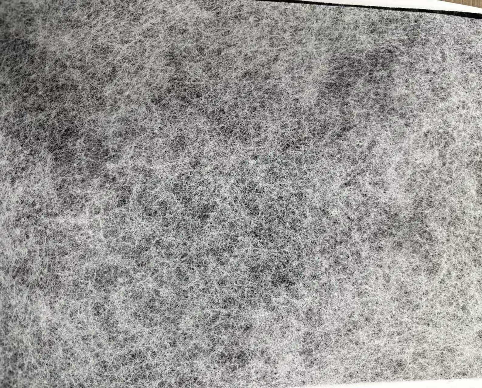 Needle-punched nonwoven fabric