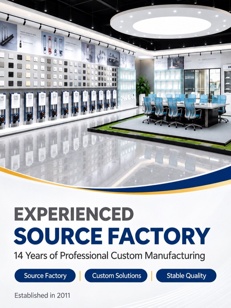 DOLOGI 14 years experienced source factory showroom - www.dologi-sanitary.com