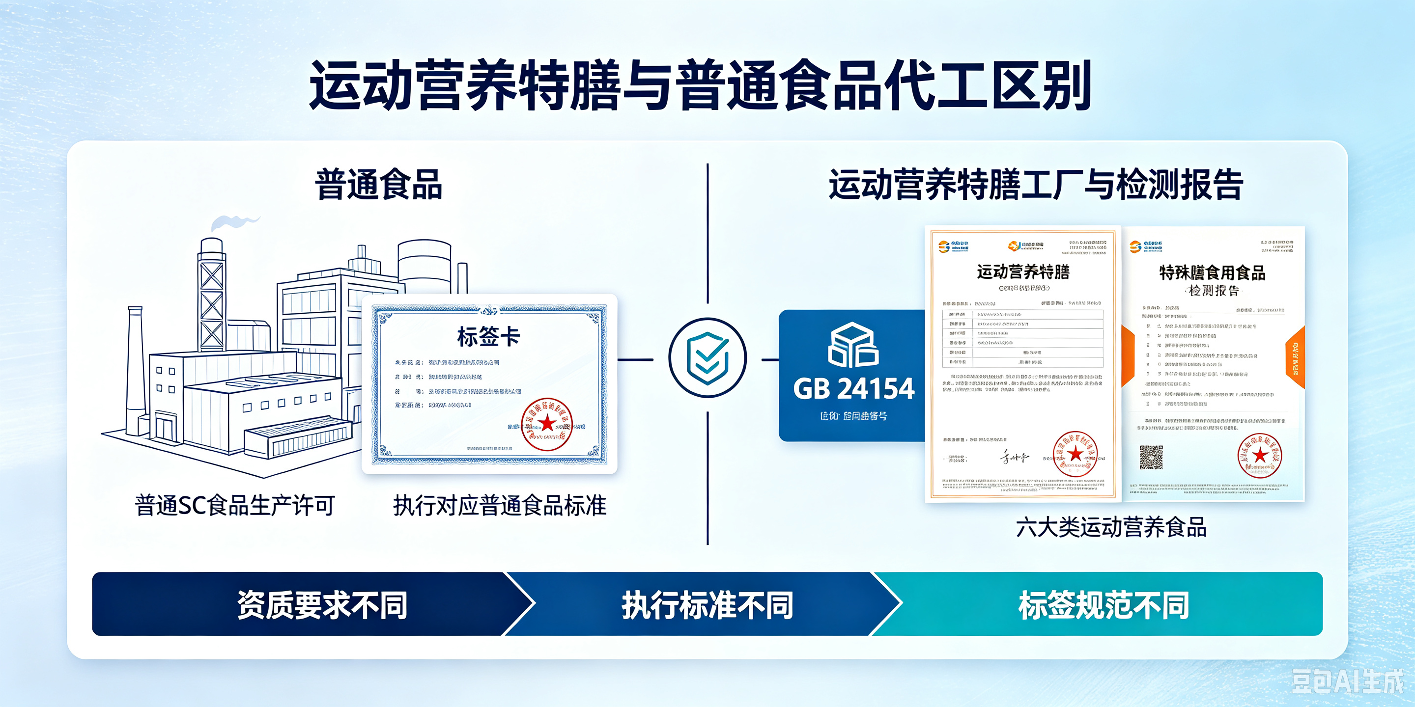 运动营养特膳和普通食品代工有什么区别?很多品牌都混淆了