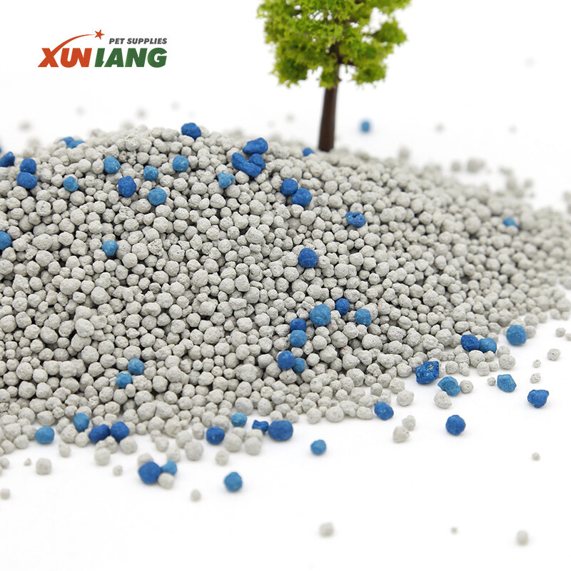 Round Ball Shape Bentonite Cat Litter | High Absorption Clumping Cat Sand - gallery thumbnail 4