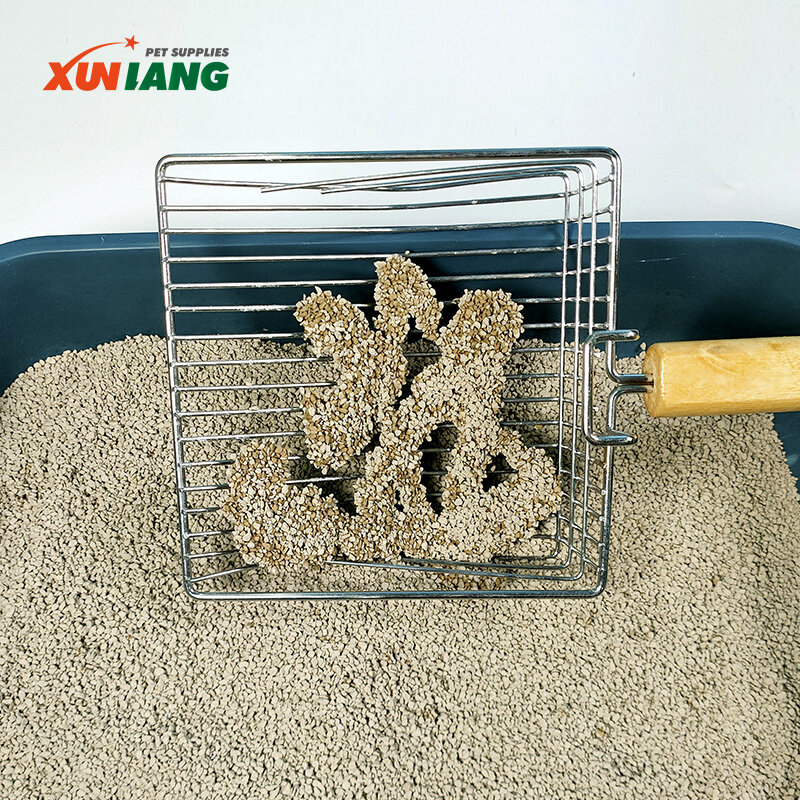 Premium Unscented Crushed Bentonite Cat Litter, Fast Clean Clay Pellets Cat Sand - gallery thumbnail 2