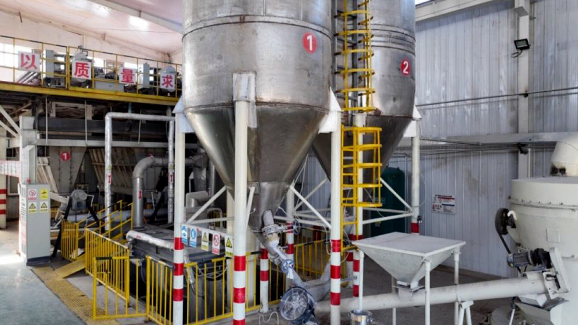 Cat litter production equipment