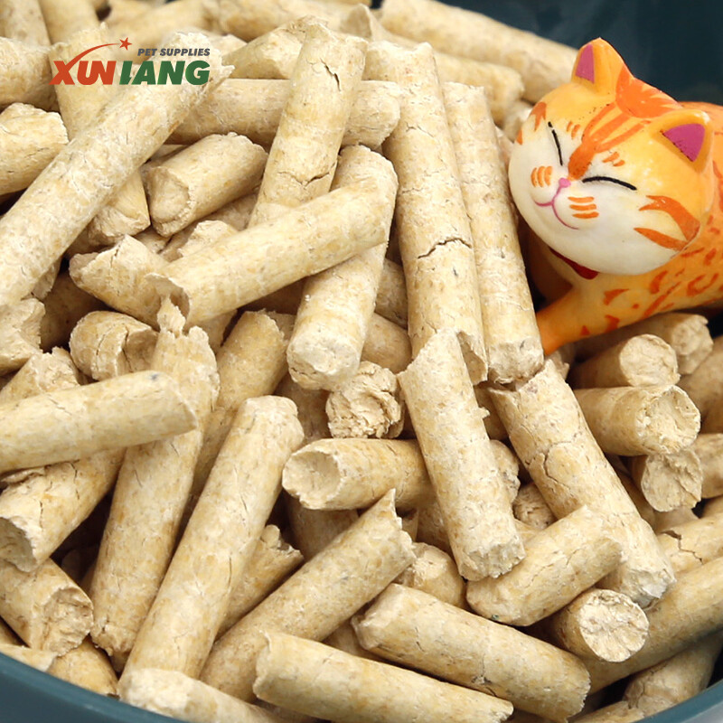 Natural Pine Wood Pellet Cat Litter Eco‑Friendly Flushable Kitty Litter - gallery thumbnail 3