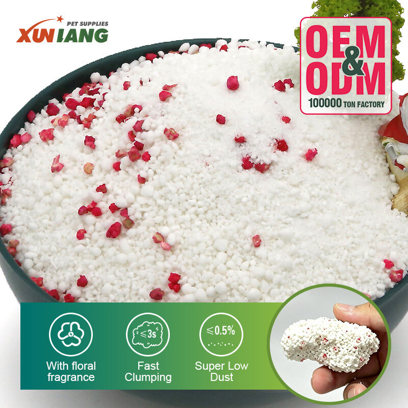 Deodorizing Cassava Cat Litter Eco‑Friendly Cat Sand - gallery thumbnail 2