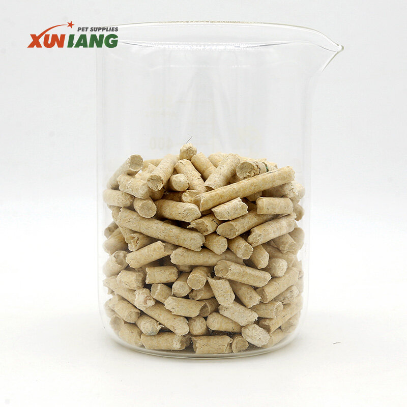 Wholesale Natural Pine Wood Pellet Cat Litter Biodegradable Flushable Kitty Sand - gallery thumbnail 4