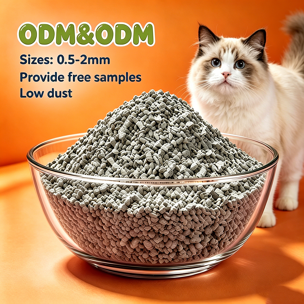 Bentonite Broken Cat Litter XB-B11 Size:0.5-2mm