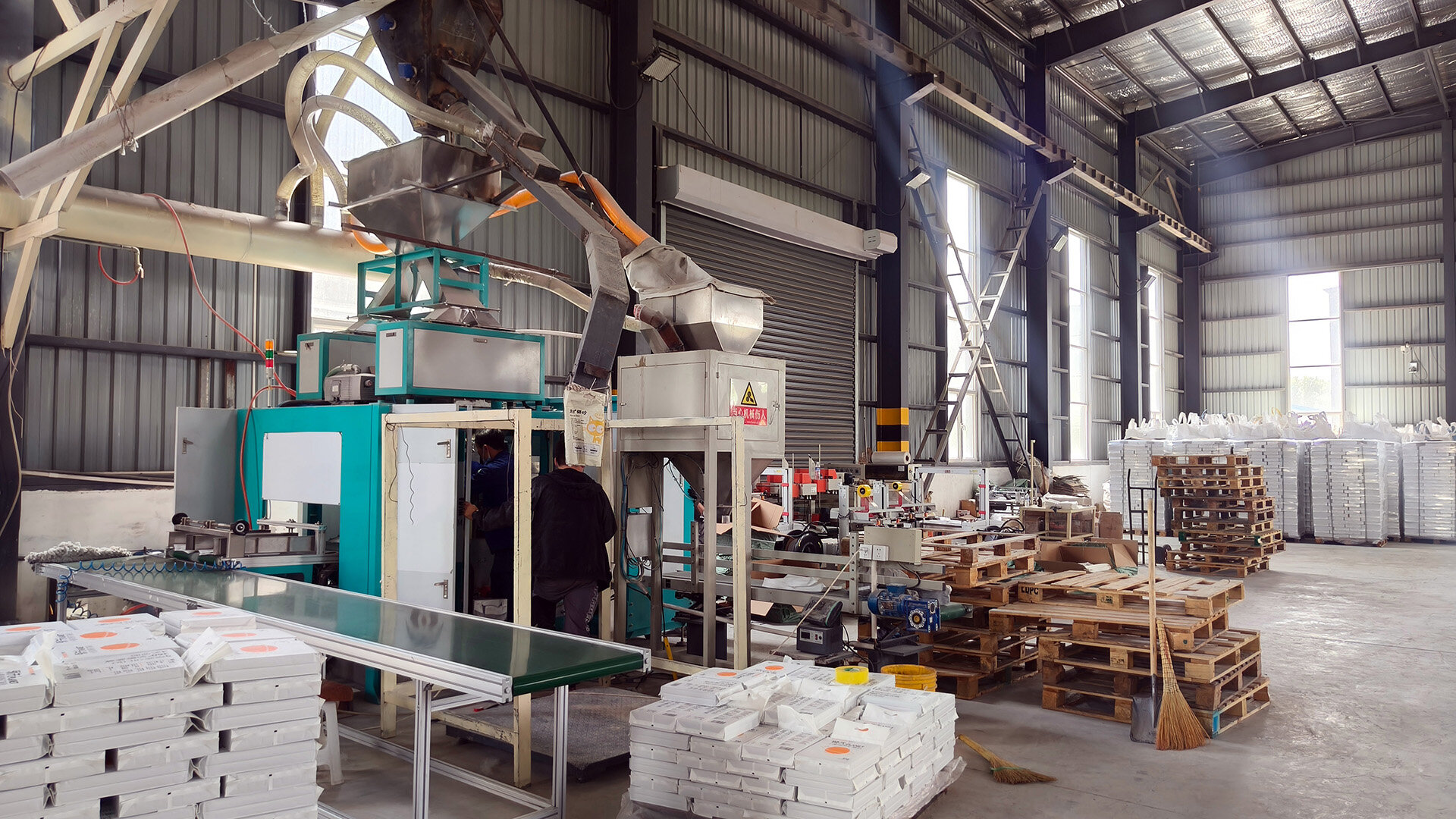 Factory processing machinery
