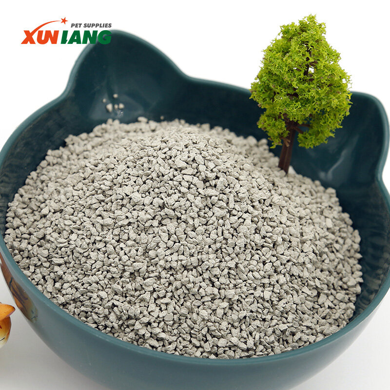 Premium Unscented Crushed Bentonite Cat Litter, Fast Clean Clay Pellets Cat Sand Premium Unscented Crushed Bentonite Cat Litter, Fast Clean Clay Pellets Cat Sand
