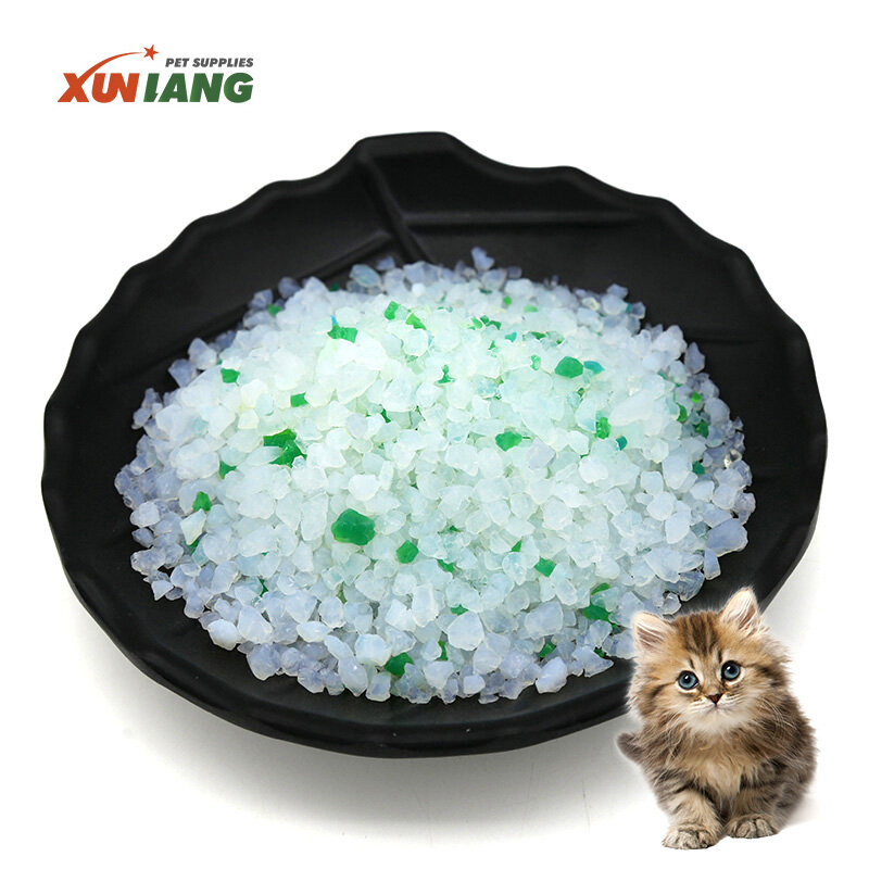 Wholesale Silica Gel Crystal Cat Litter Factory Low Dust Odor Lock Crystal Cat Sand - gallery thumbnail 4