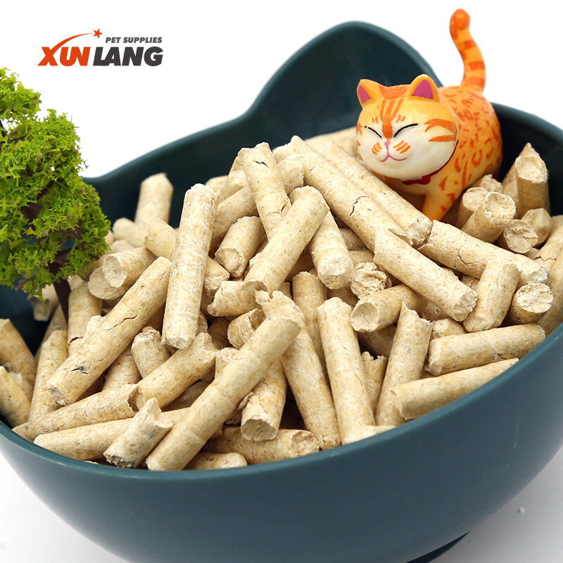 Pine cat litter