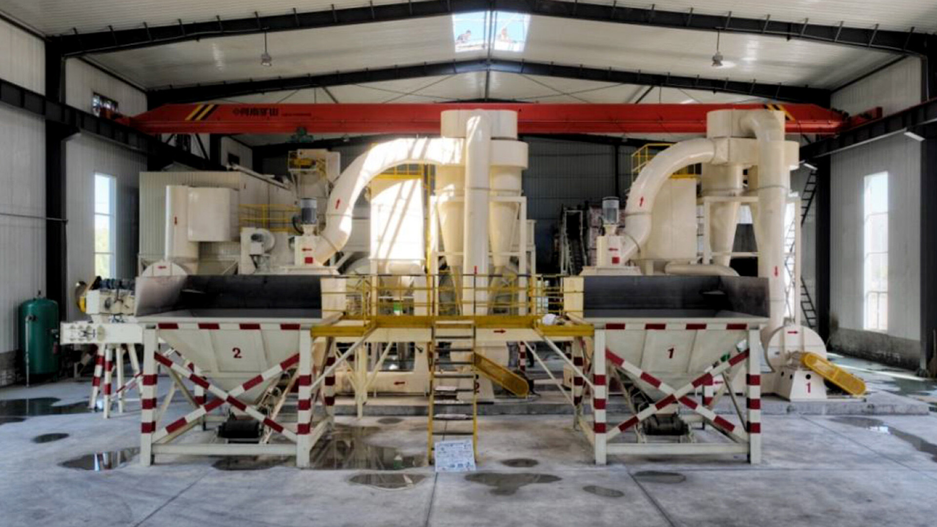 Automated production line machinery