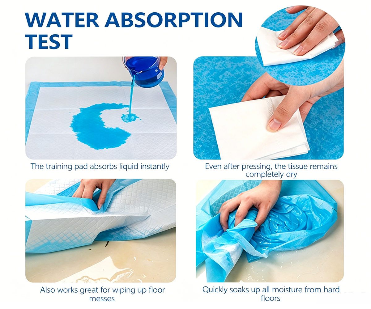 Disposable Super Absorbent Pet Pee Pads Dog Puppy Training Pads - gallery thumbnail 4