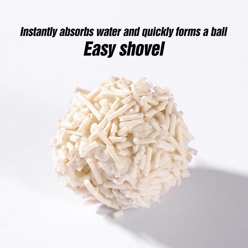 Odor Control Peach Flavor Tofu Cat Litter Degradable Flushable - gallery thumbnail 4