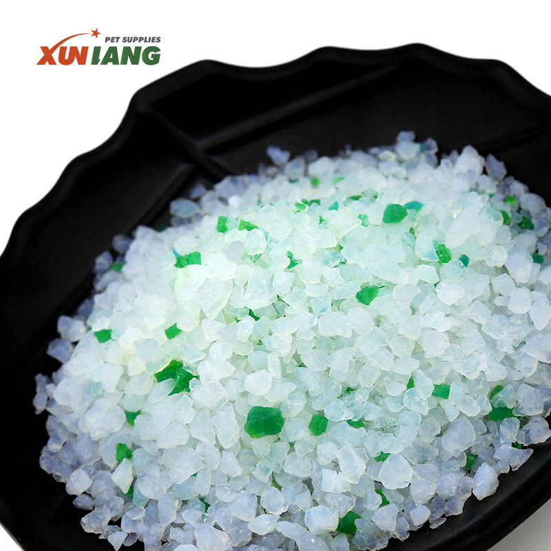 Silica Gel Crystal Cat Litter Odor Control Non-Clumping Crystal Kitty Litter 4