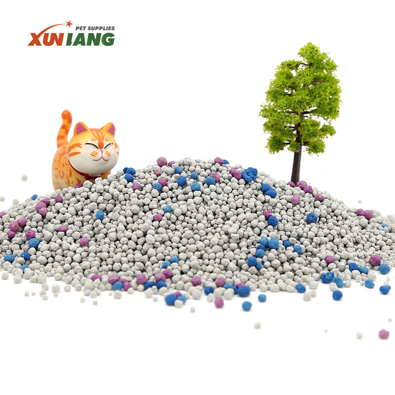Factory Wholesale Spherical Sodium Bentonite Cat Litter Multi Scent Dust Free OEM Custom - gallery thumbnail 3