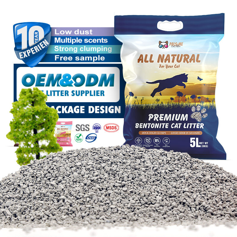 OEM Broken Bentonite Cat Litter, Strong Clumping Deodorizing Cat Sand OEM Broken Bentonite Cat Litter, Strong Clumping Deodorizing Cat Sand