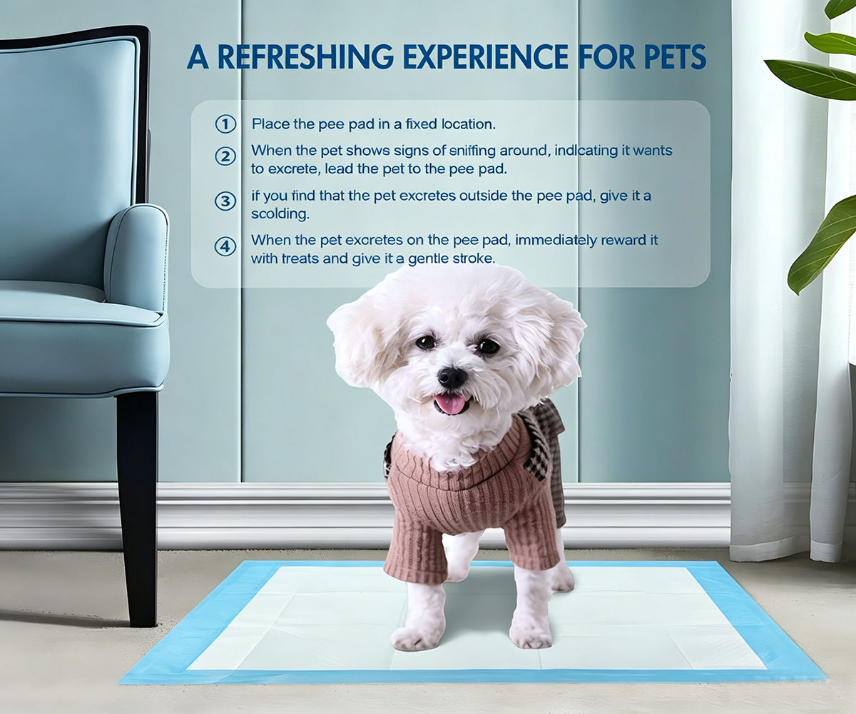 Disposable Super Absorbent Pet Pee Pads Dog Puppy Training Pads - gallery thumbnail 6