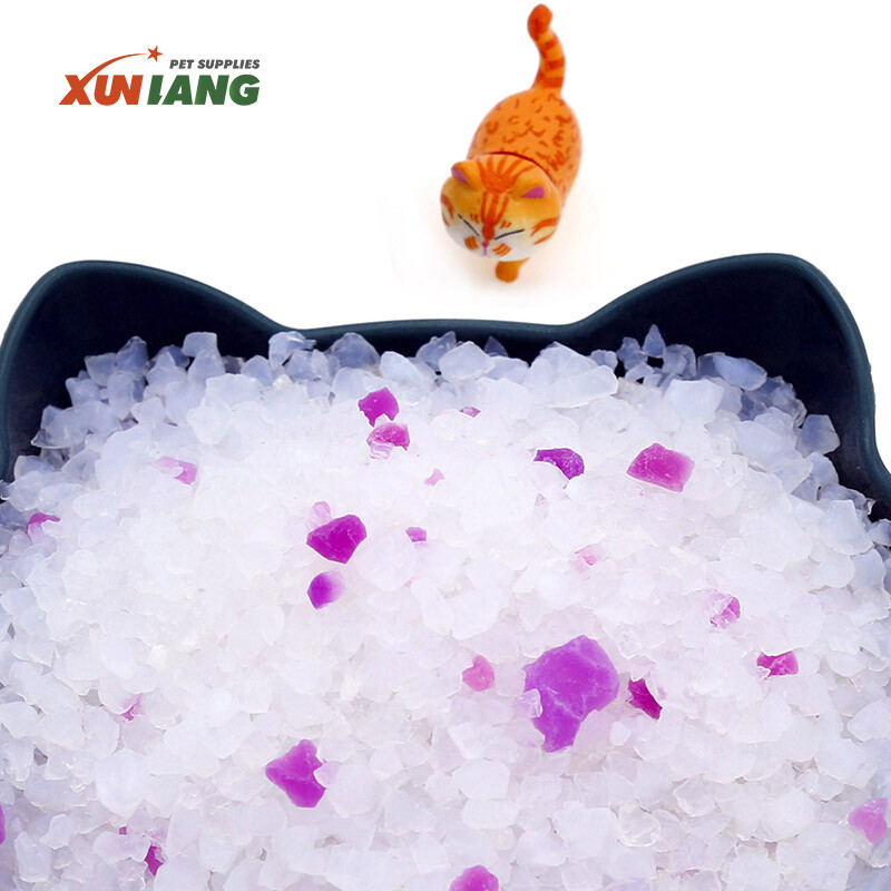 Scented Crystal Silica Gel Cat Litter Absorbent Crystal Cat Sand For Cats - gallery thumbnail 4