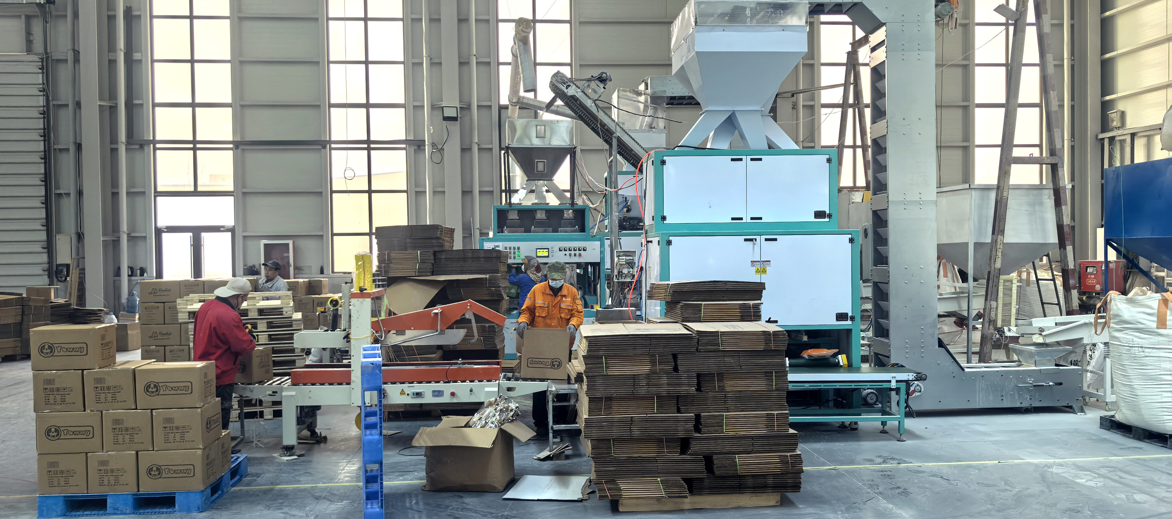 Production line processing unit