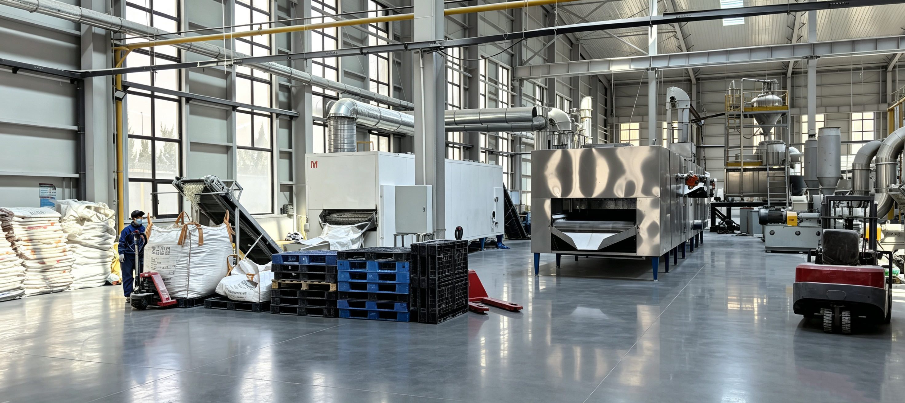 Factory buildings exterior