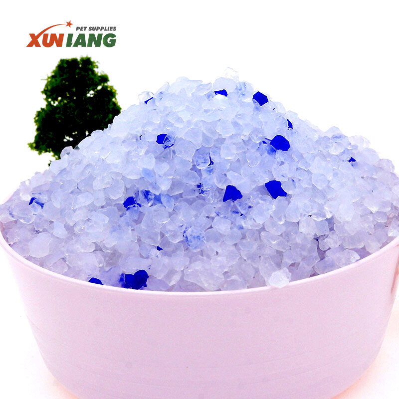 Silica Gel Crystal Cat Litter Odor Control Non-Clumping Crystal Kitty Litter