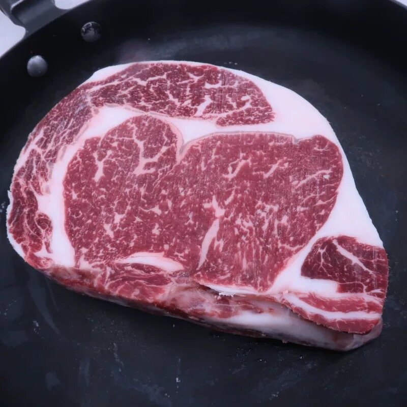 【原切0添加】国产A1和牛眼肉牛排500g 约2-3片 25年供应链