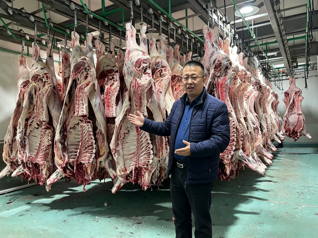 生产屠宰车间分割现场