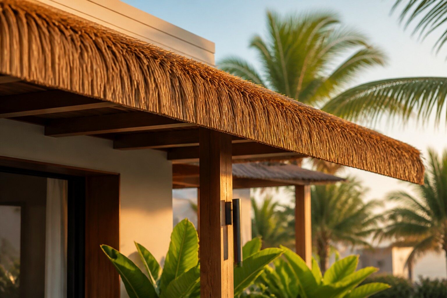 Synthetic thatch