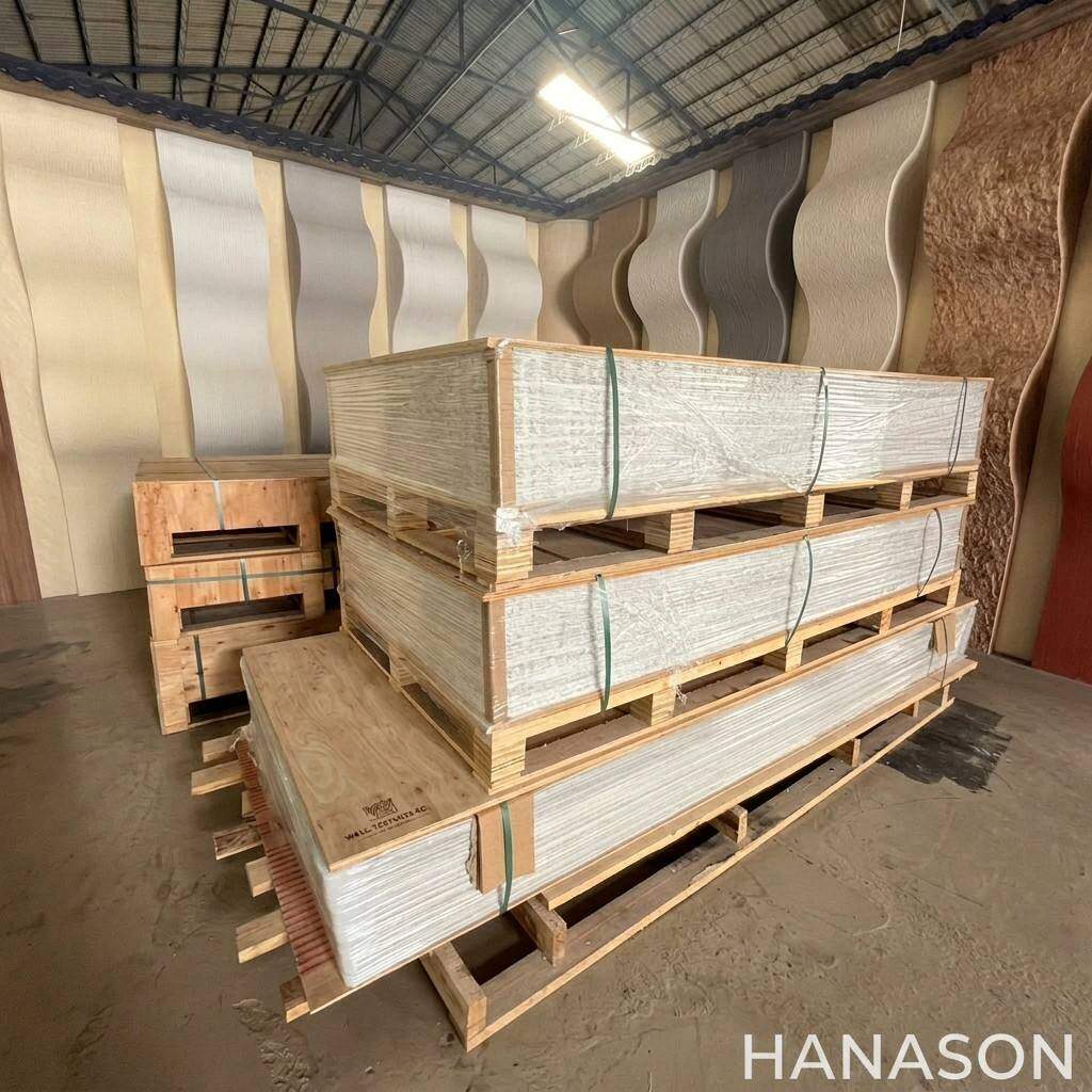 HANASON Showroom - 3D Wall Panel Display