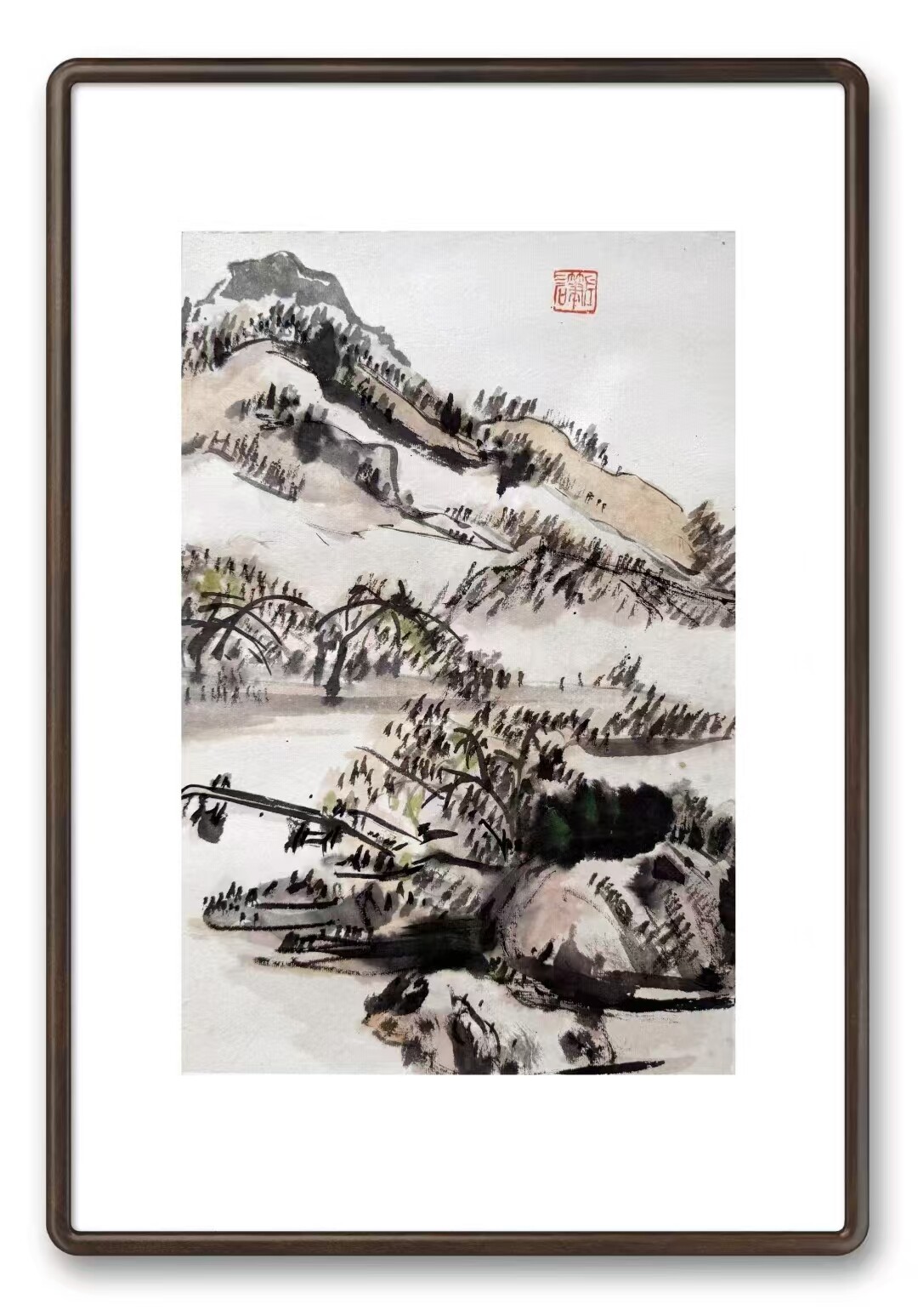 远山如黛