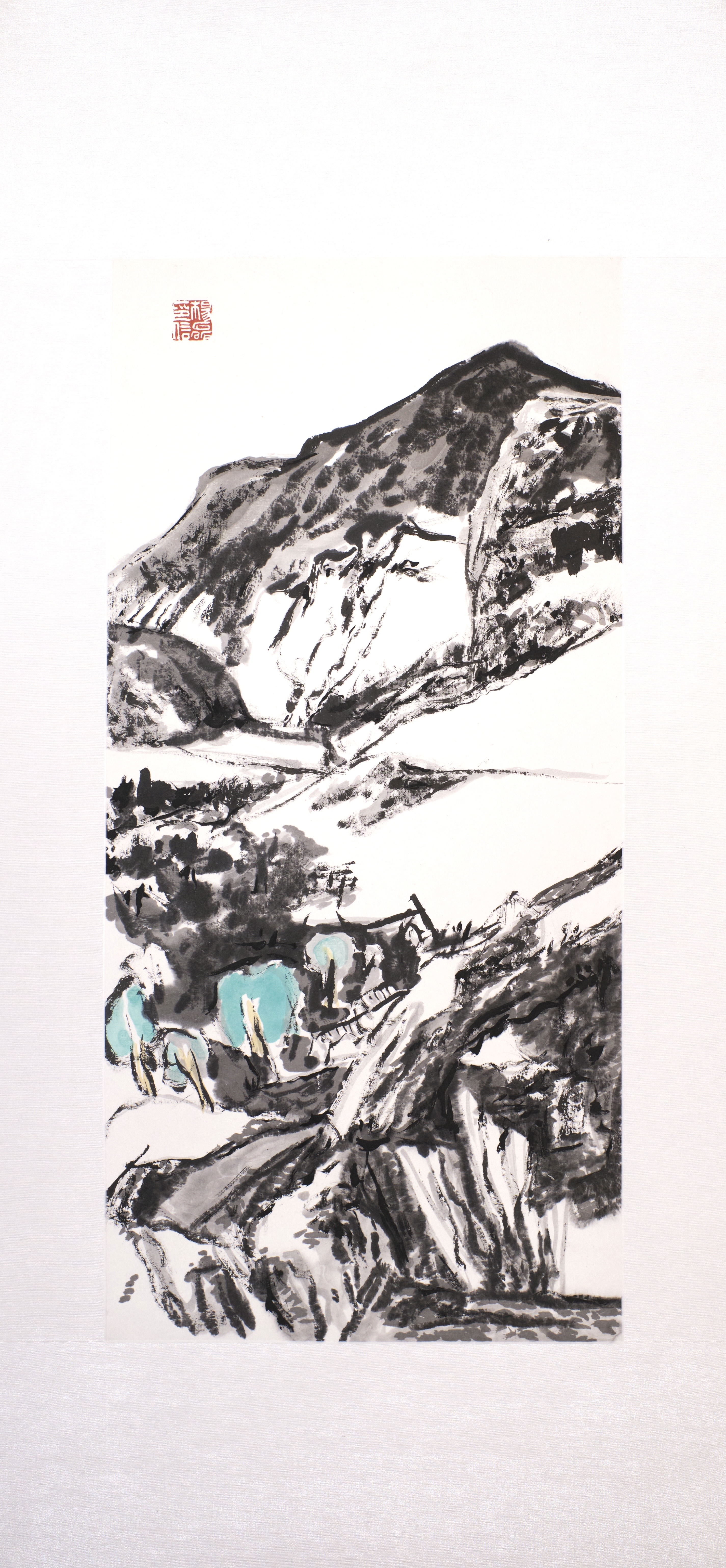 雪山图