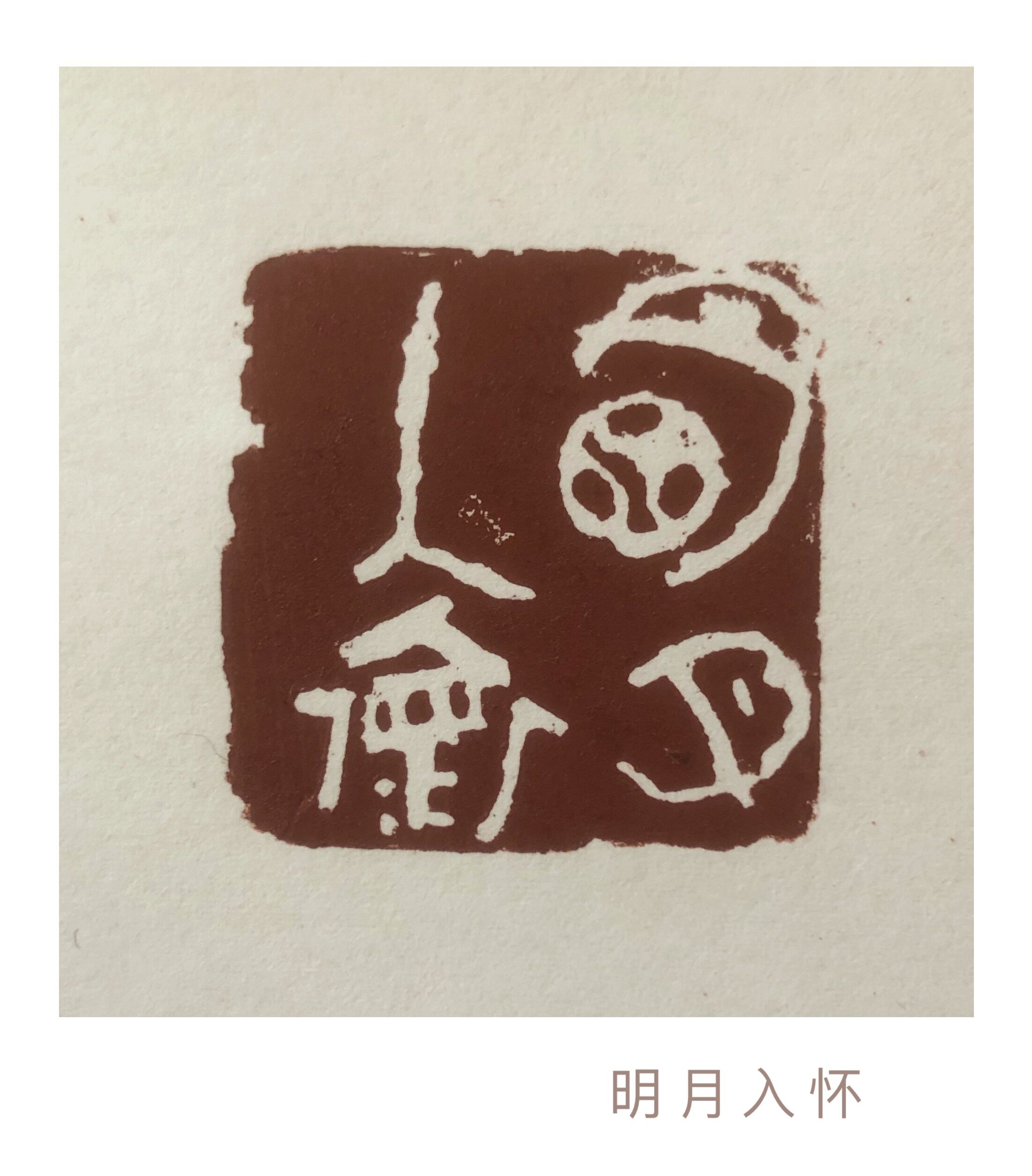 明月入怀
