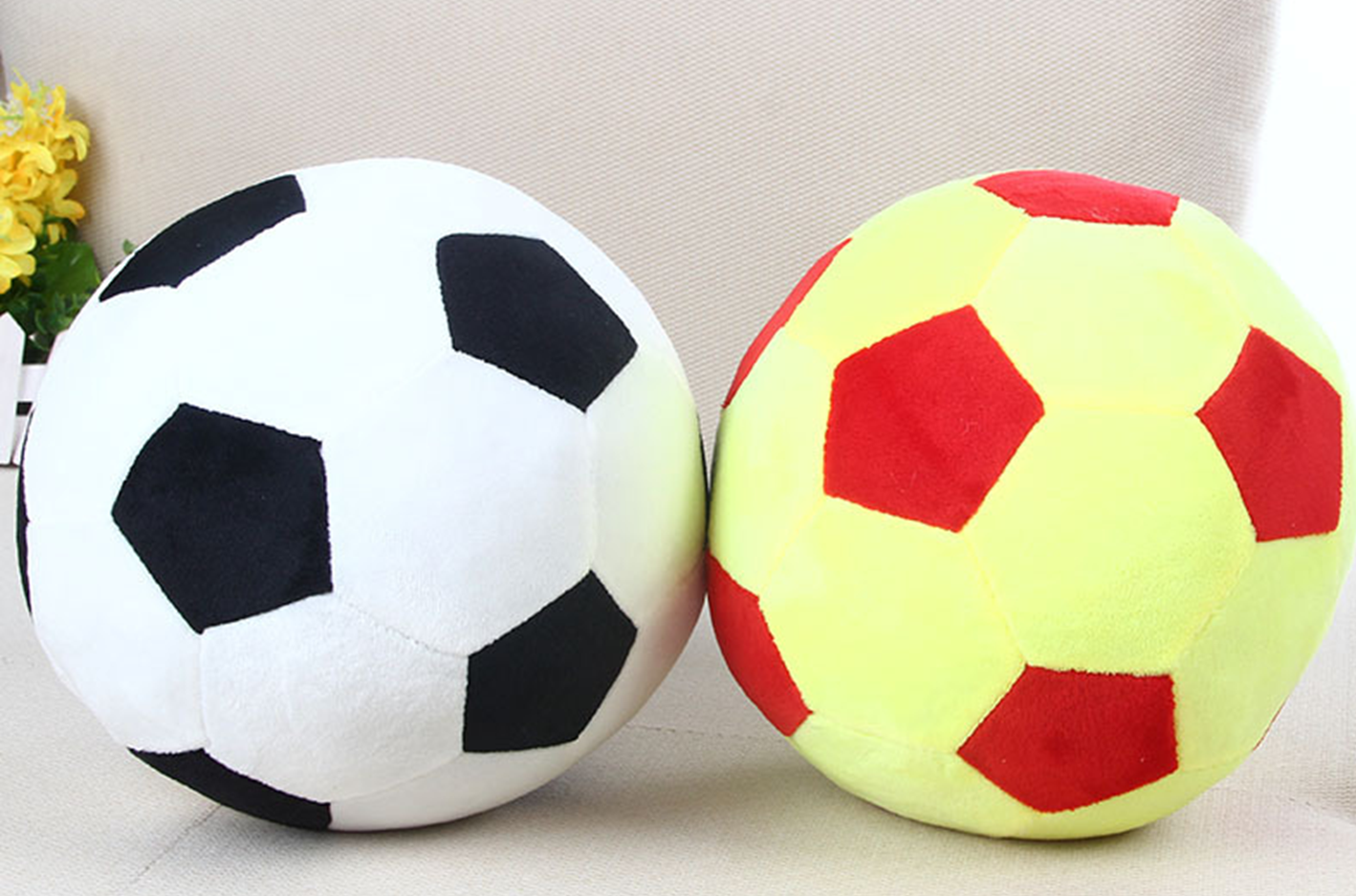 Football Soccer Plush Pillow
