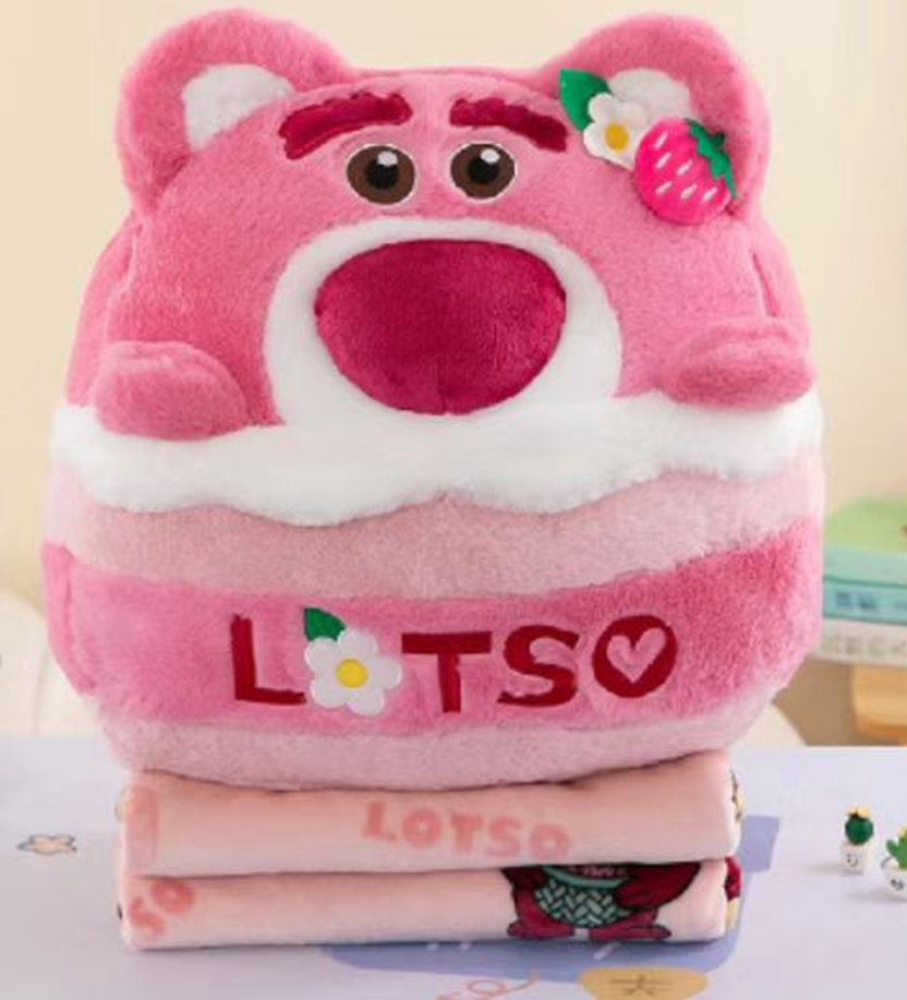 Lotso Bear Plush Toy Blanket