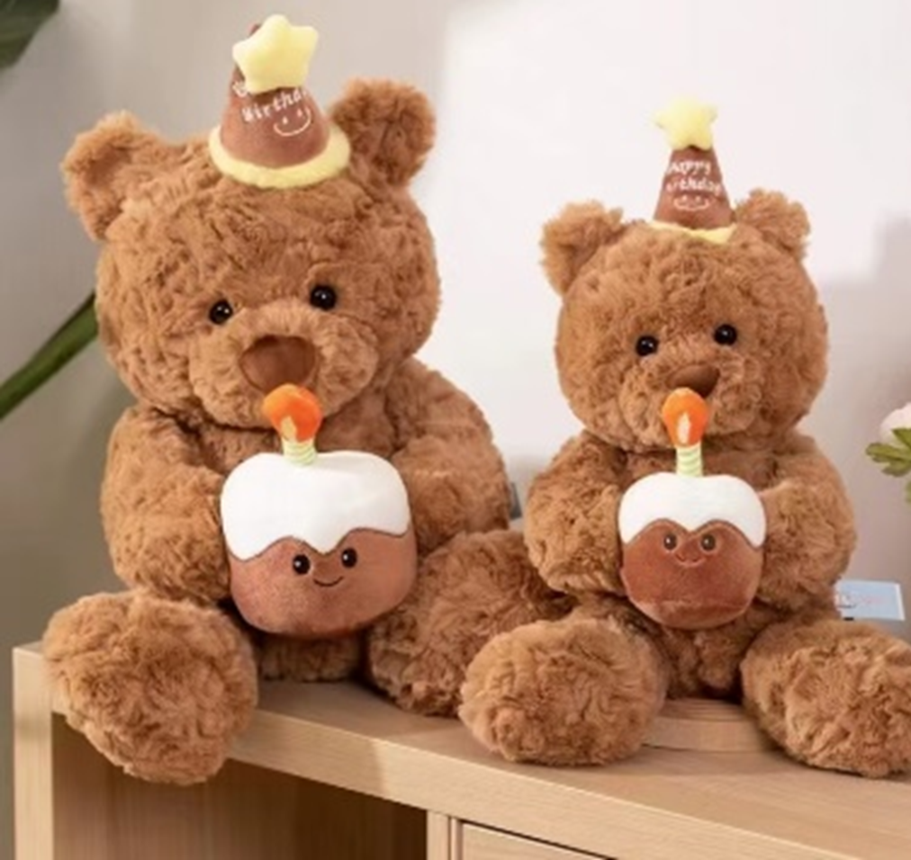 Birthday Gift Bear Plush Toy Stuffed Animal Toys